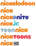 Current Nick brandings