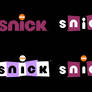 Fanmade SNICK logos 2