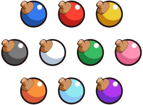 Dream World sprite-like Poke Ball vectors by DecaTilde on DeviantArt