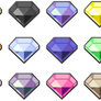 Dream World-like Gem sprites