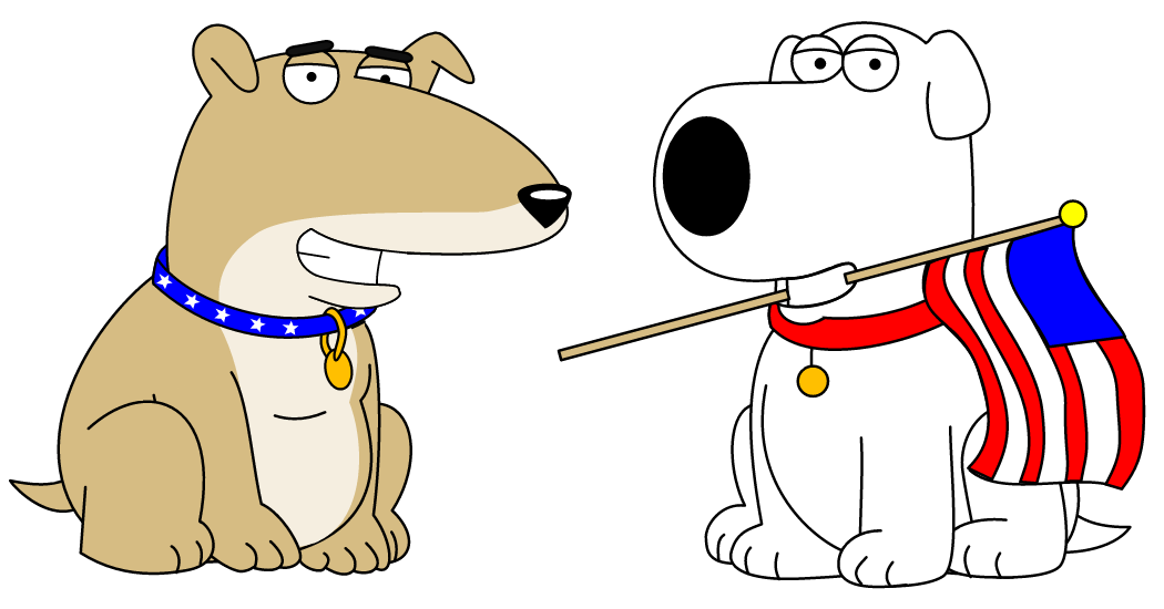 DOG'D Day 14 - Flag Dogs by DecaTilde on DeviantArt