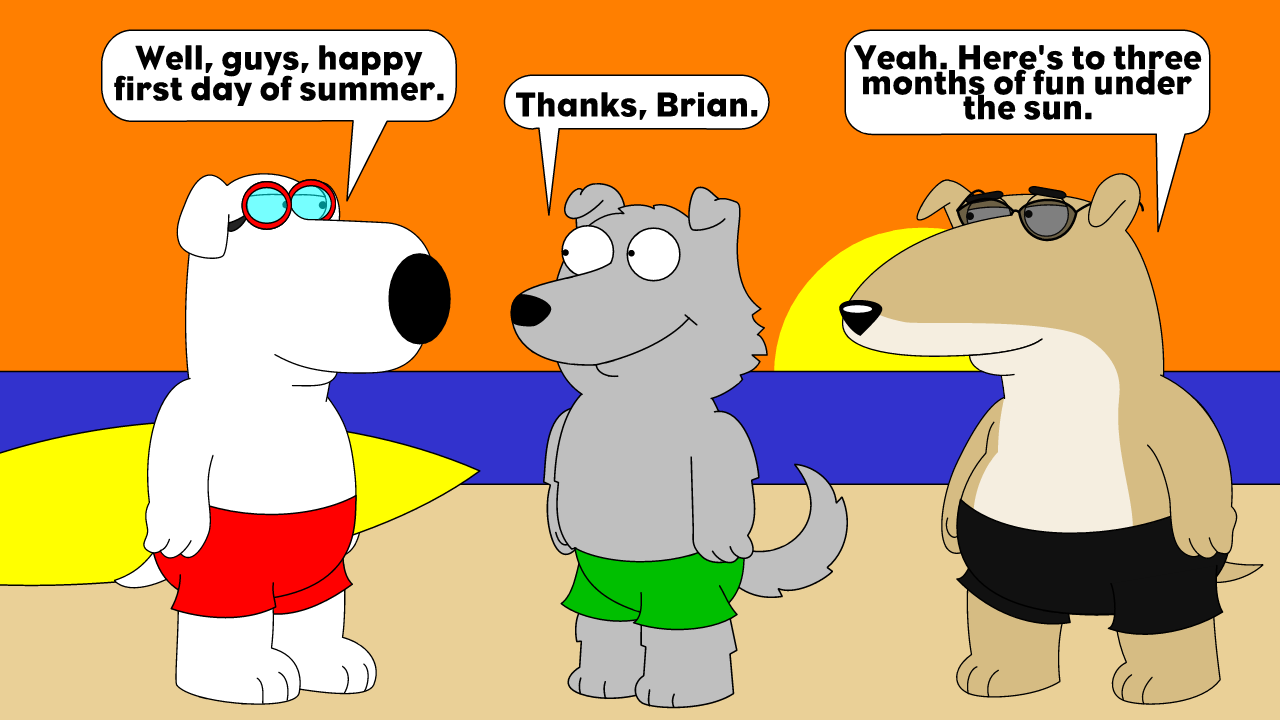 DOG'D Day 21 - Summer Dogs by DecaTilde on DeviantArt