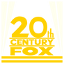 20th Century Fox logo - front orthographic scale