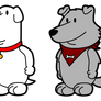 Paper Griffin Dogs (inspired by Paper Mario)