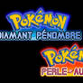 Pokemon fanmade Gen IV remake logos (FR)