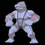 Mankini Machoke (Sugimori-style)