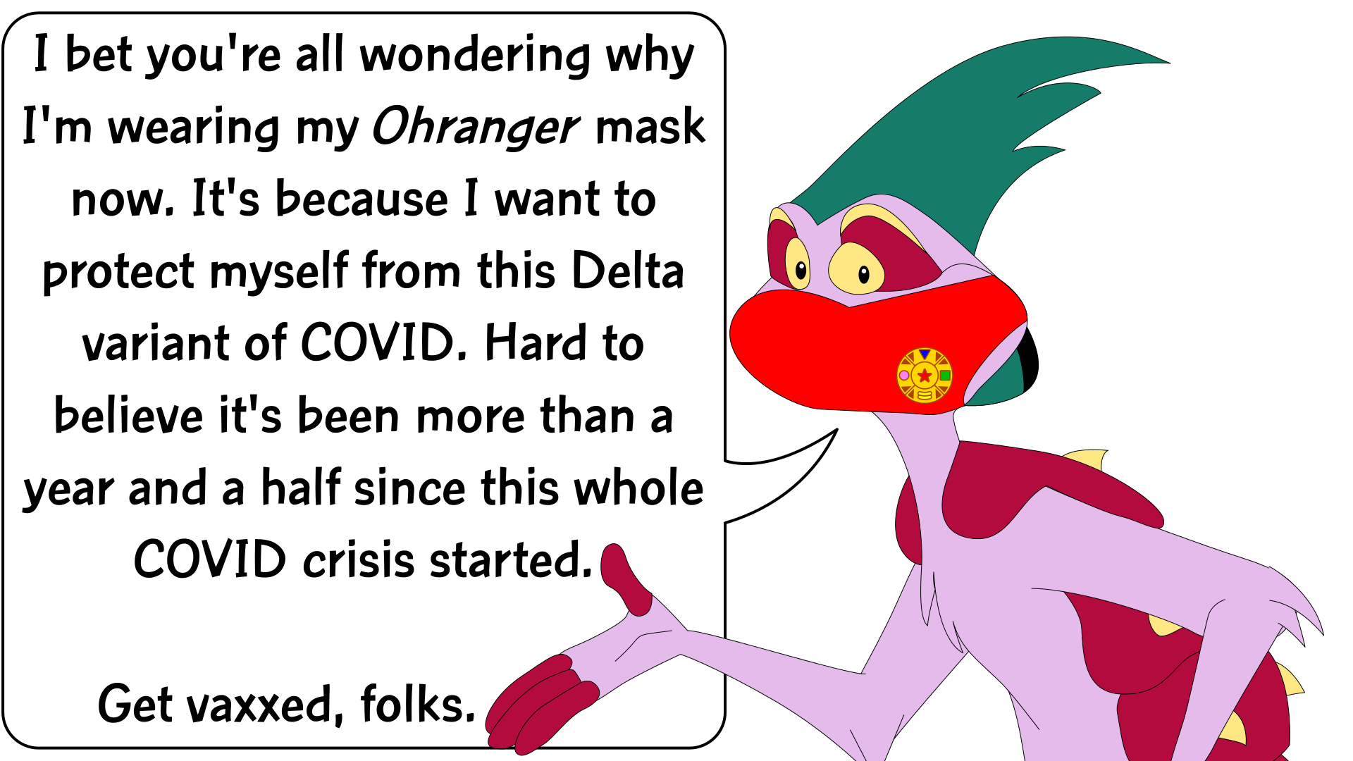 Armie's message about the Delta variant