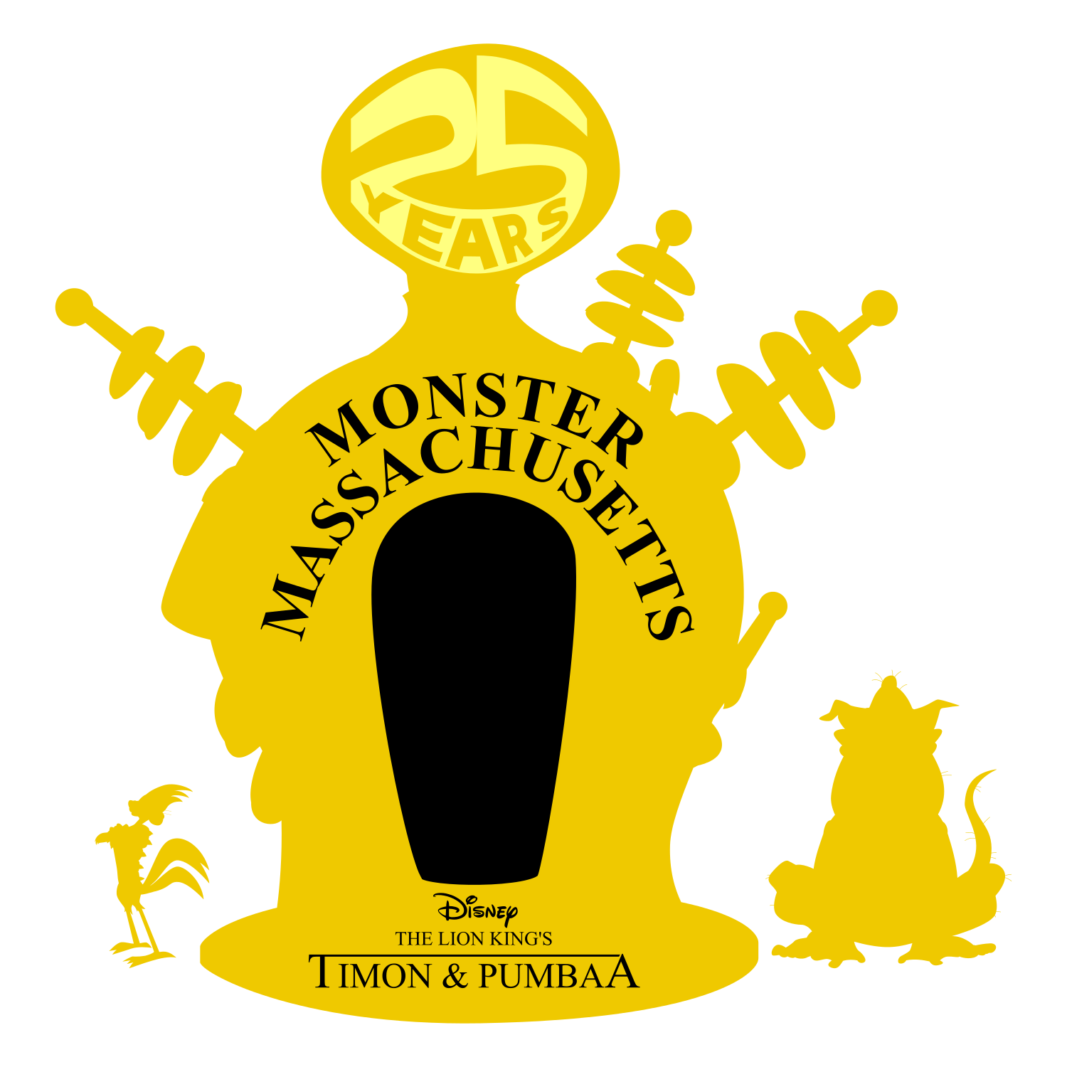 TLKTP - Monster Massachusetts (25 Years logo)