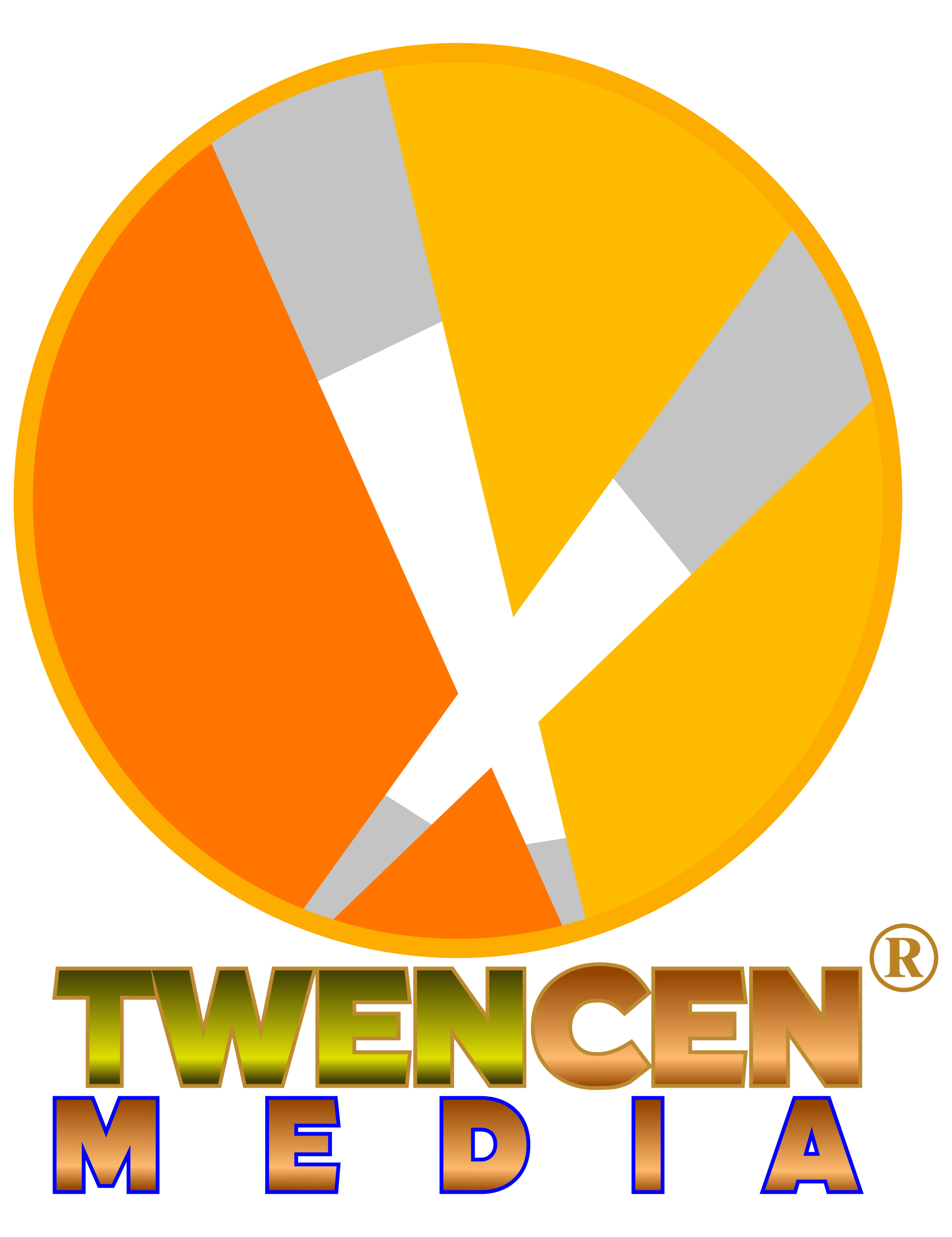 TwenCen Media logo (vector retrace)