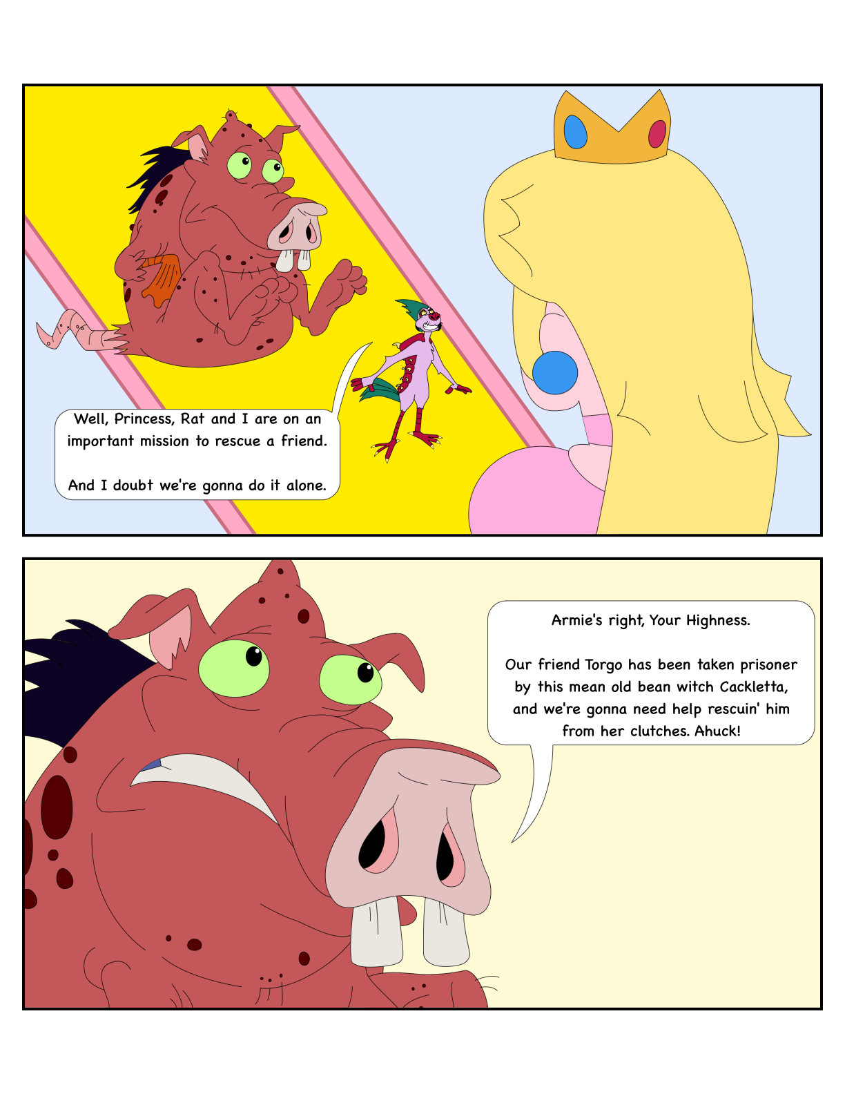 Armie and Rat explain their mission