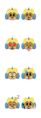 Princess Tatiana as an emoji