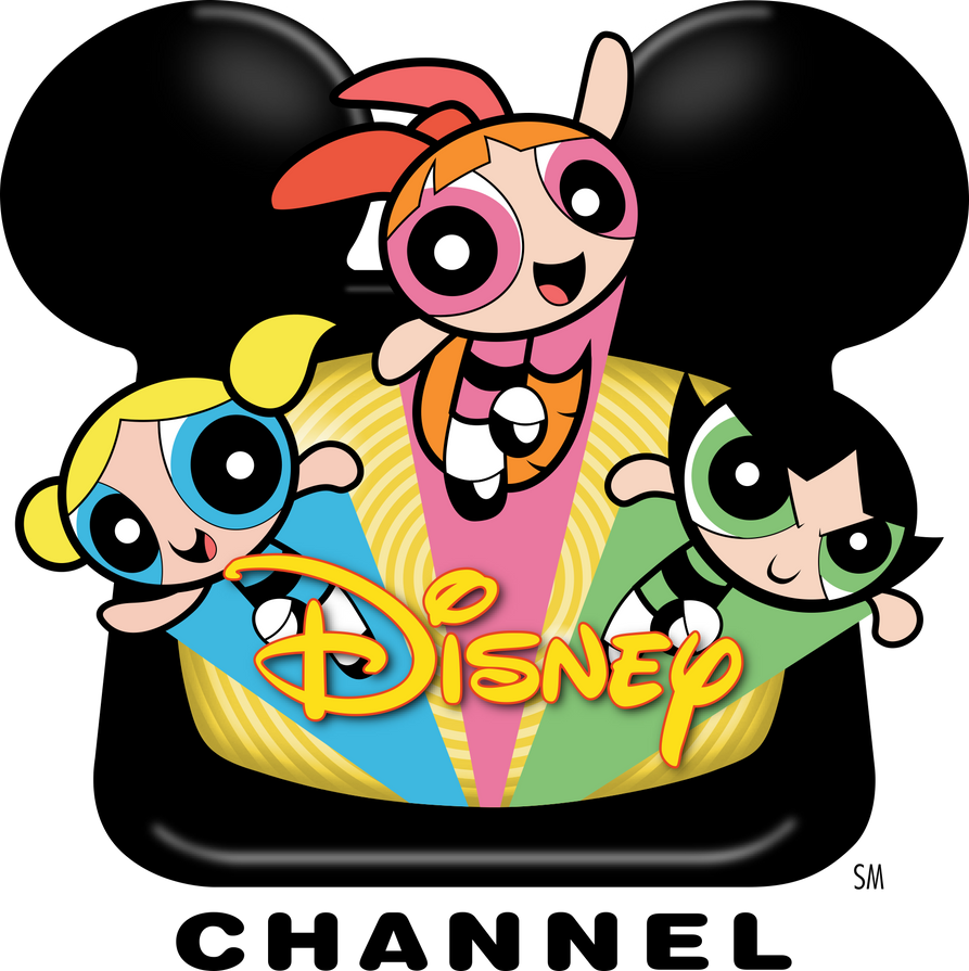 Disney Channel logo 1997 (The Powerpuff Girls) by DecaTilde on DeviantArt