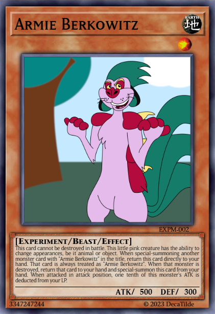 Armie Berkowitz (YGOTCG card)