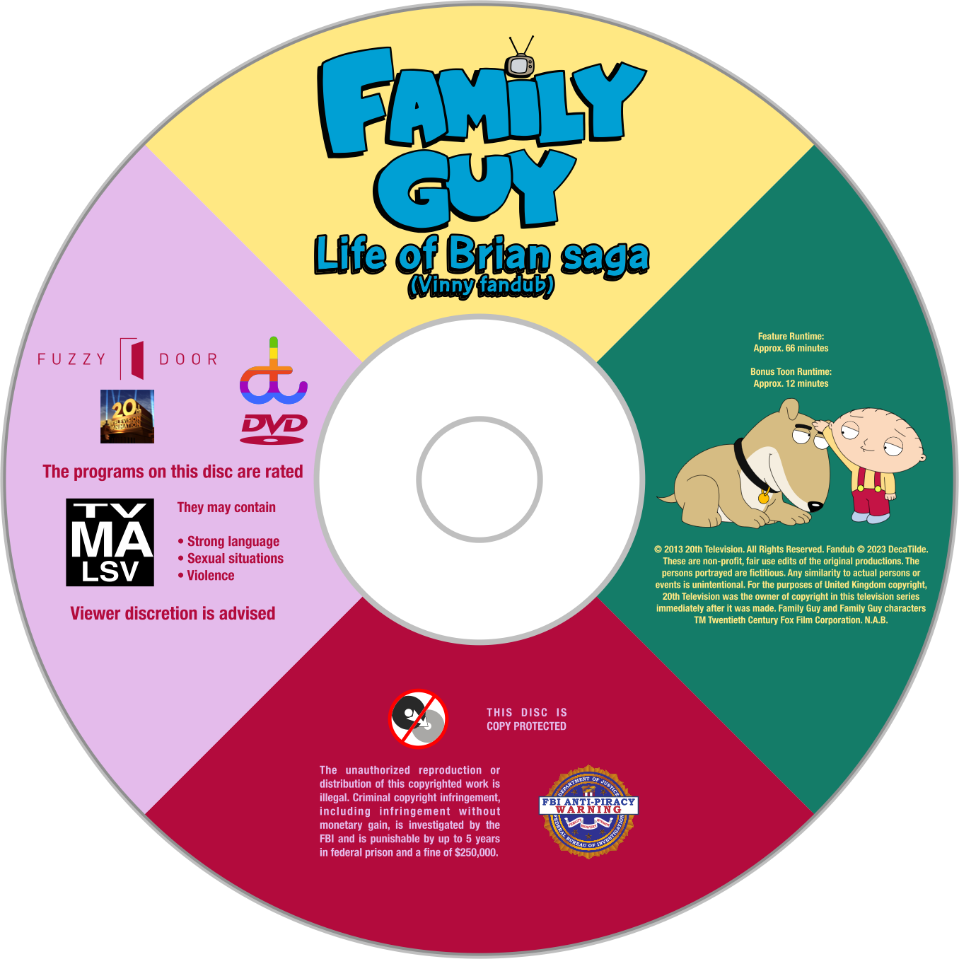 FG LoB saga (Vinny fandub) DVD label art by DecaTilde on DeviantArt