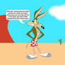 Wile E.'s little mishap