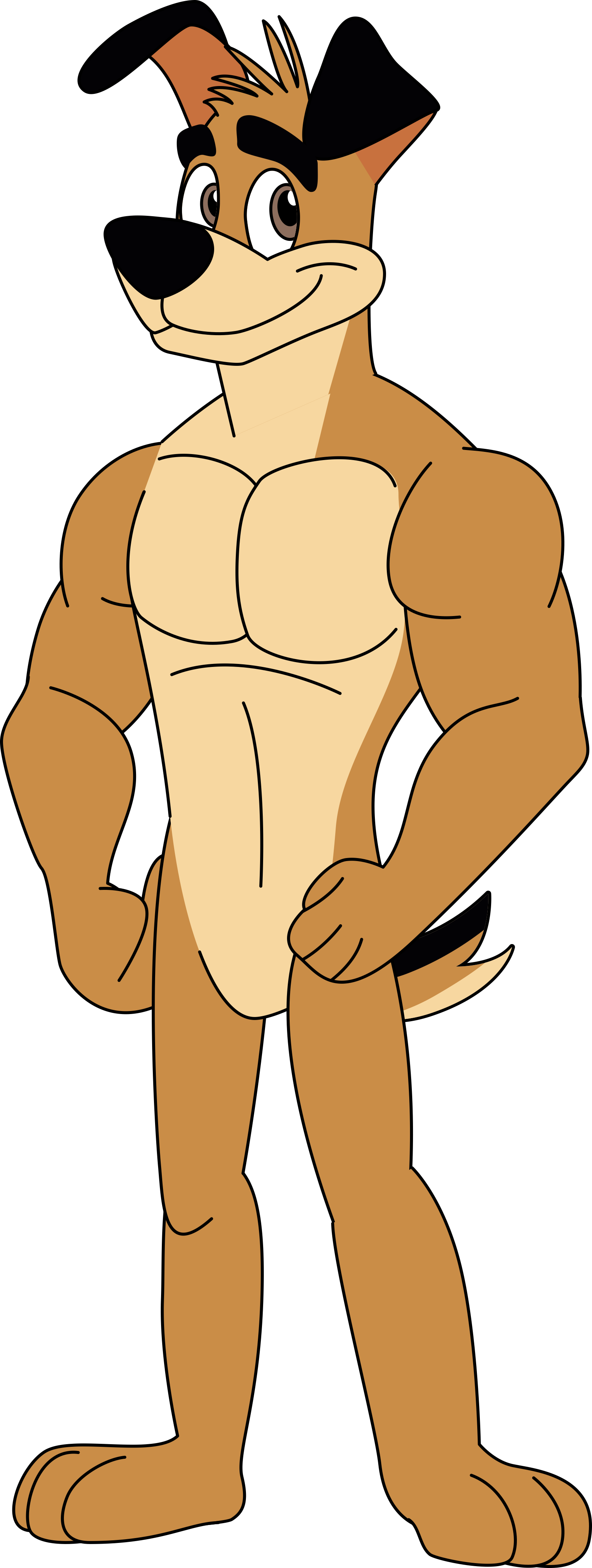 Dewy the Dog (nude, base)