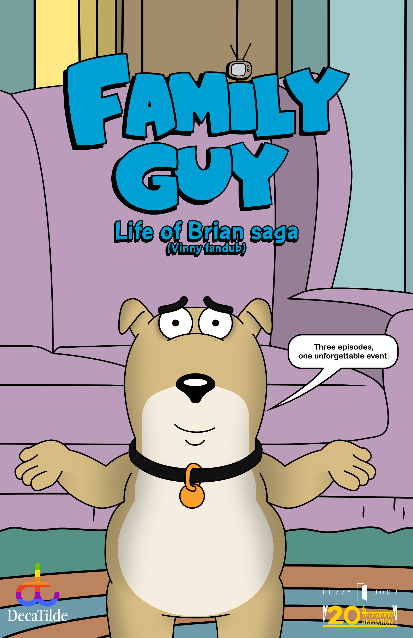 Family Guy LOB saga (Vinny fandub) - poster