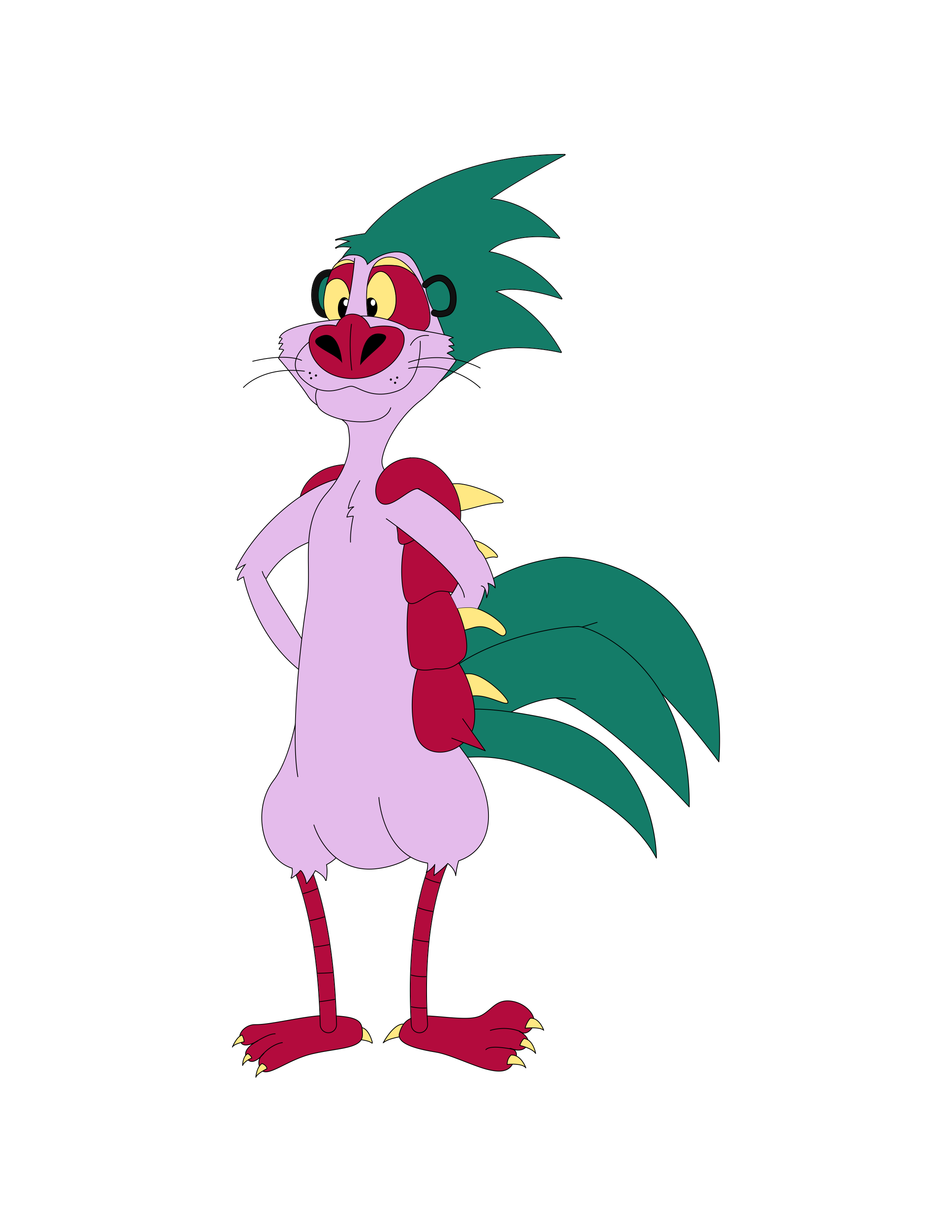 Armie in the style of Looney Tunes