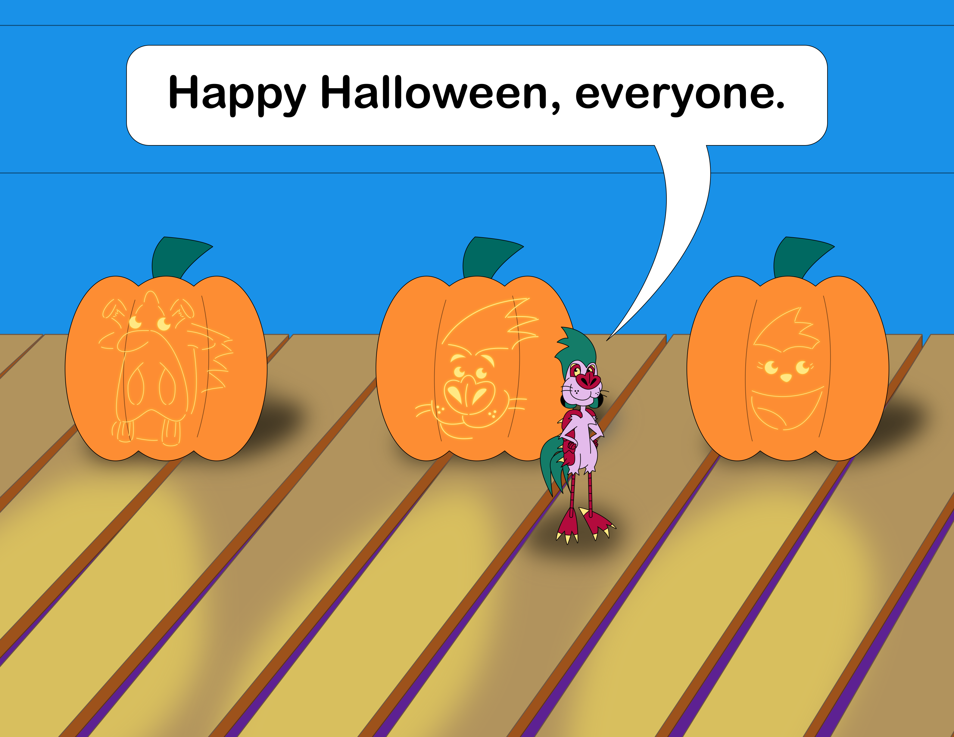 Armie's Halloween greeting