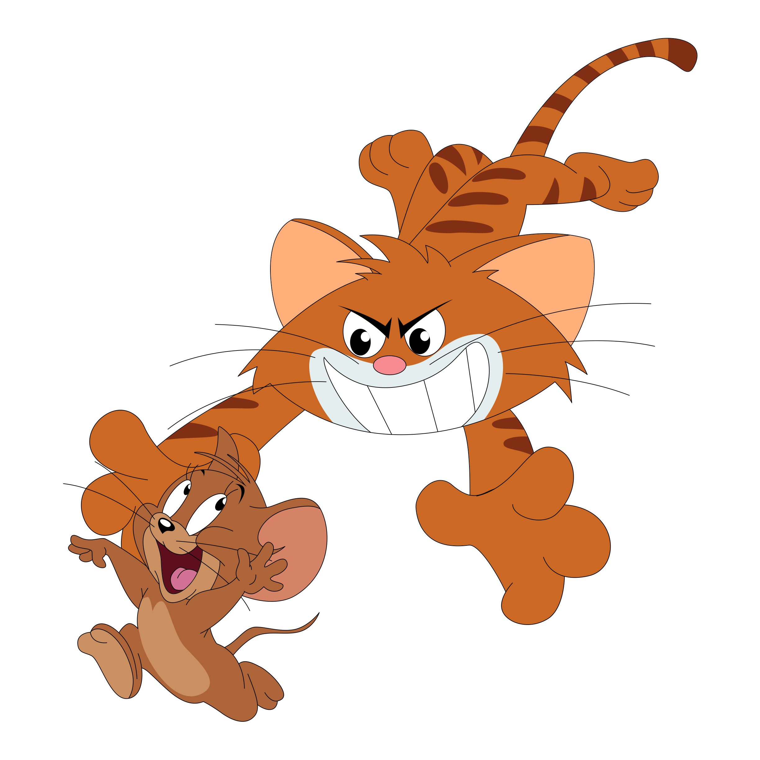 Billy chasing Jerry