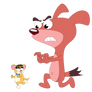 Doggy Don chasing Charlie