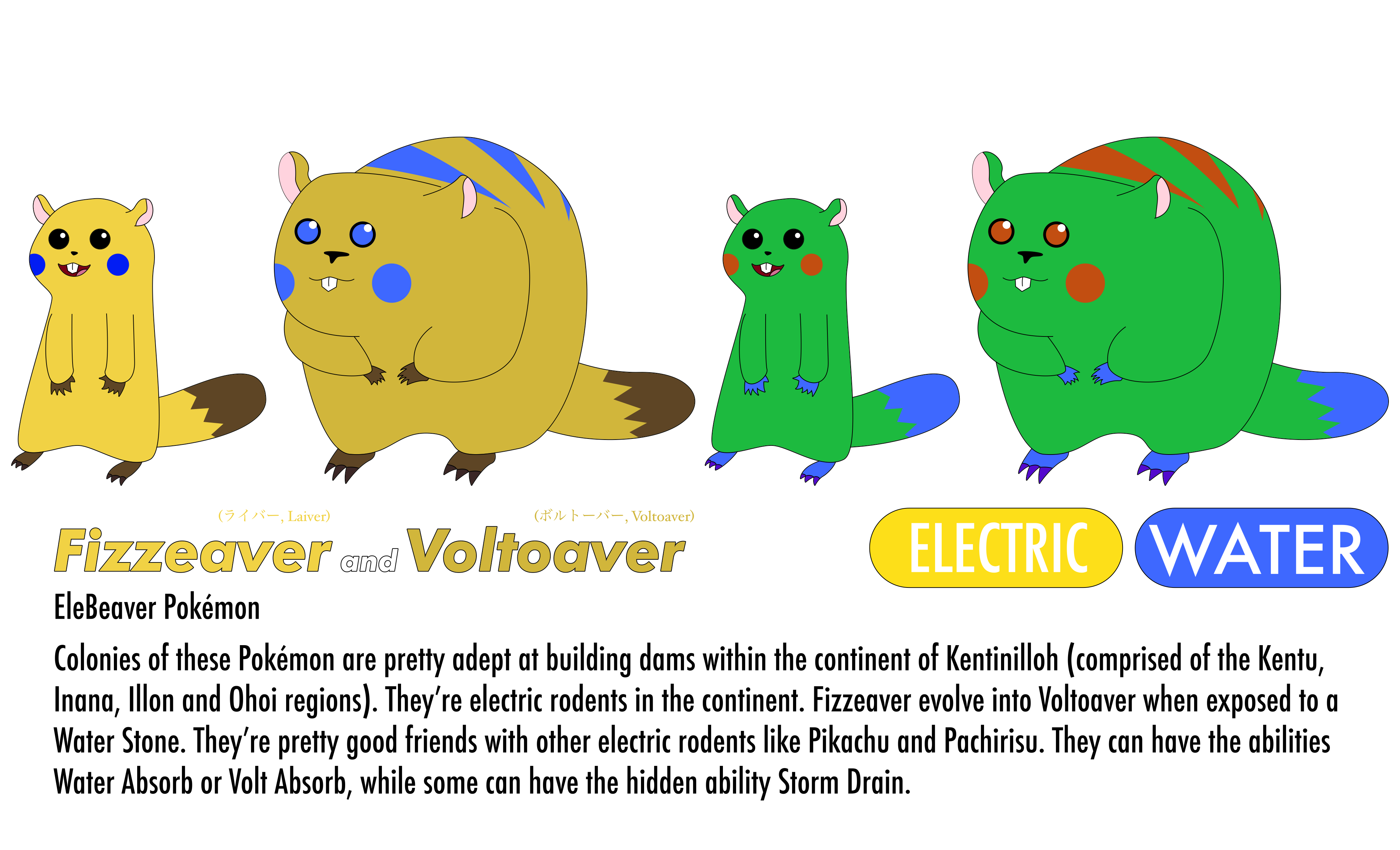 Fizzeaver and Voltoaver