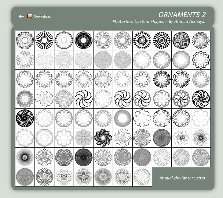 Ornaments 2 - ahmad alshayal by shayal
