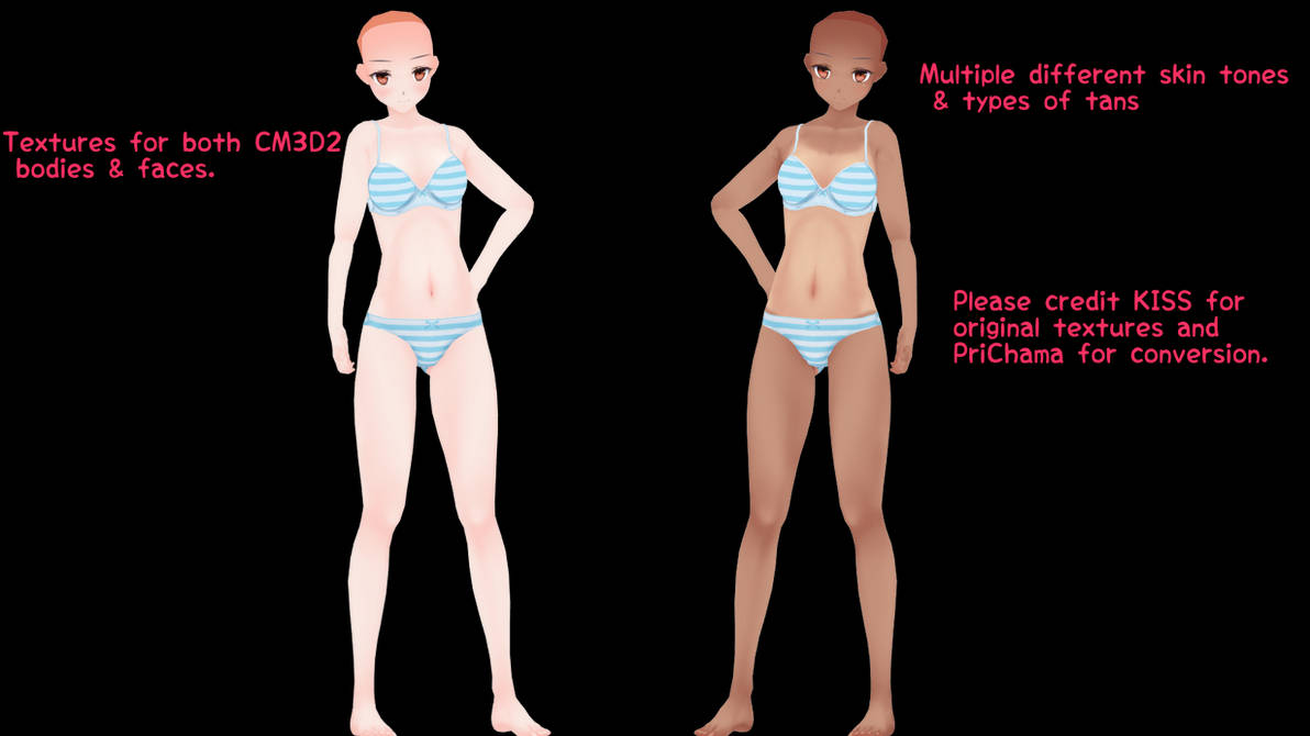 Custom Maid 3d 2 Skin Textures By Prichama On Deviantart