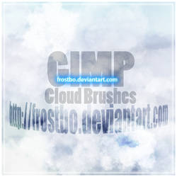 Cloud Brush for GIMP