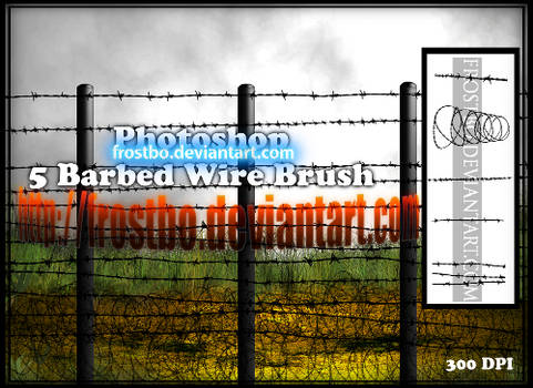 Barbed Wire Brush PS