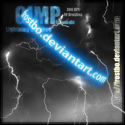 Lightning Brushes GIMP by FrostBo on DeviantArt