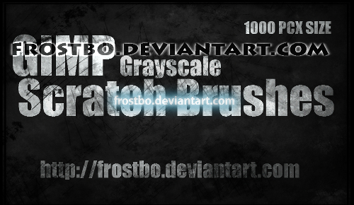 Scratches GIMP Brushes