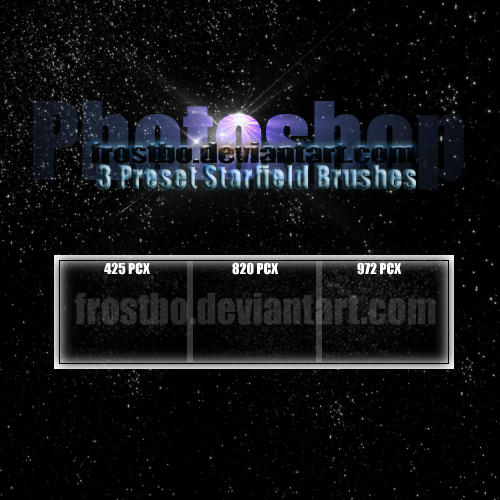 StarField Brush for PS by FrostBo on DeviantArt