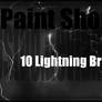 Paint Shop Pro Lightning Brushes