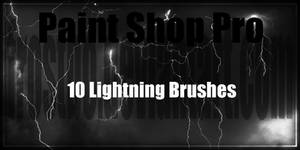 Paint Shop Pro Lightning Brushes