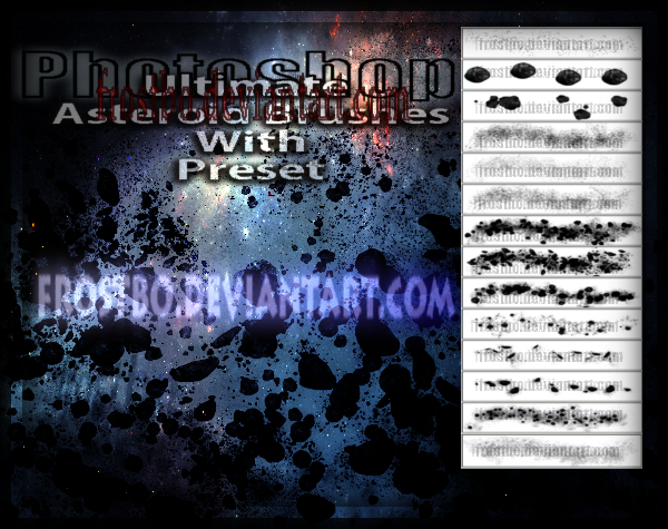 Asteroid PS Brushes Preset