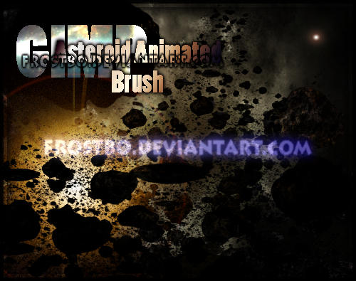 Asteroid GIMP Animated Brushes by FrostBo on DeviantArt