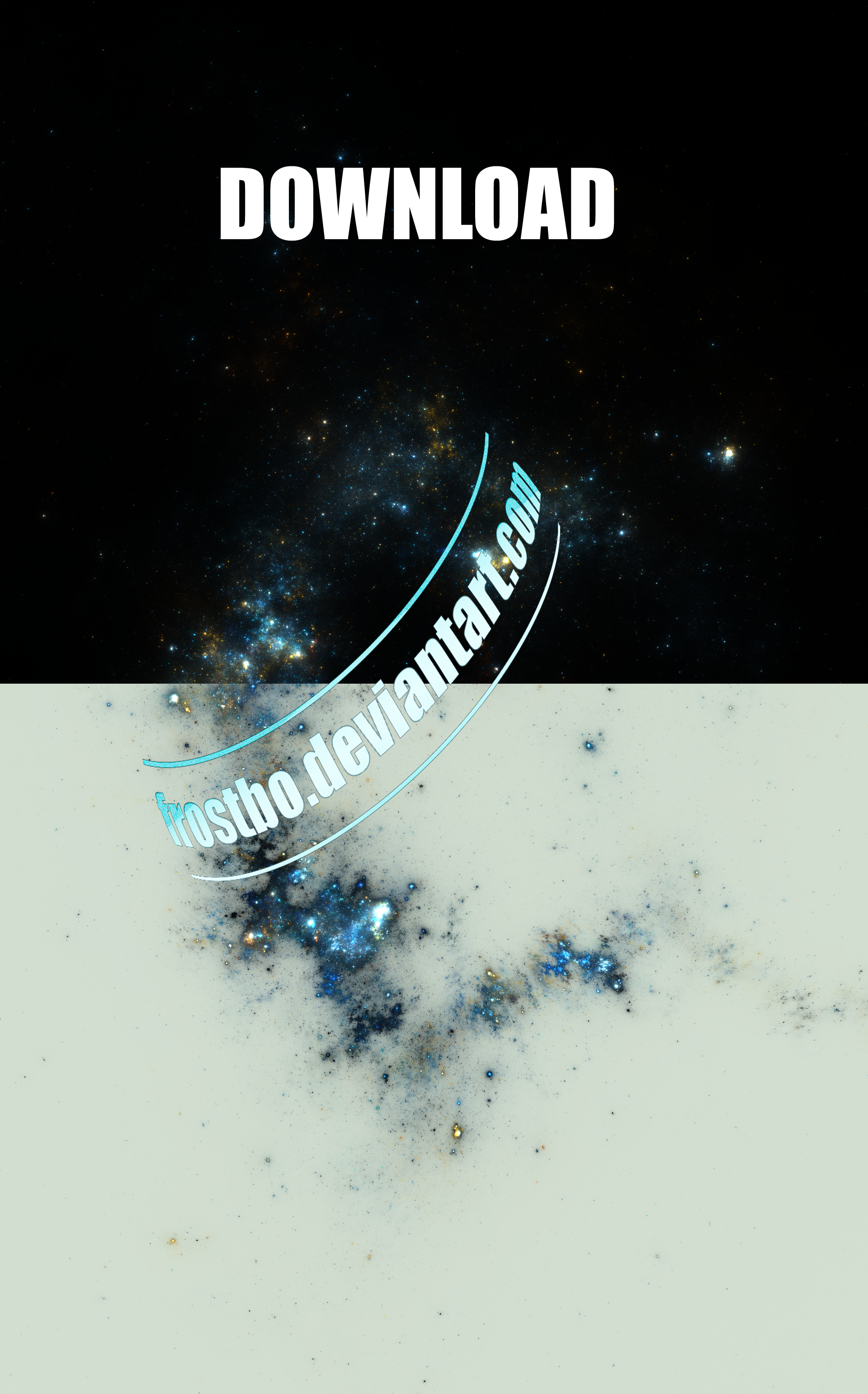 Fractal Nebulae Stock 02