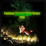 Fantasy Fractal Glow Grass PNG