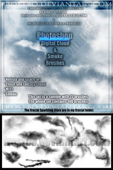 Photoshop Fantasy ,Nebula and Smoke effect Brushes