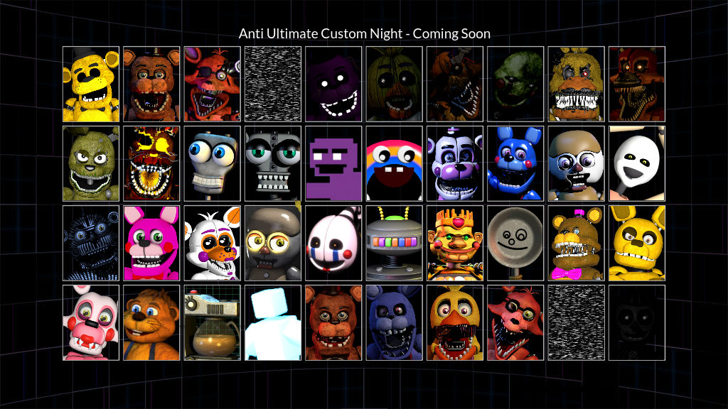 Ultimate Custom Night Rejected Characters Mod Pack by MCAboyan on DeviantArt