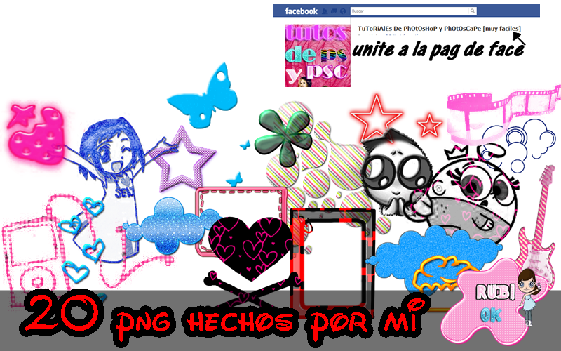 PACK 20 PNG HECHOS POR MI