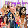 100 png de famosos