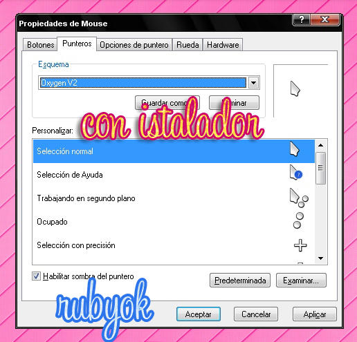 CURSOR OXY BLANCO by rubyok on DeviantArt
