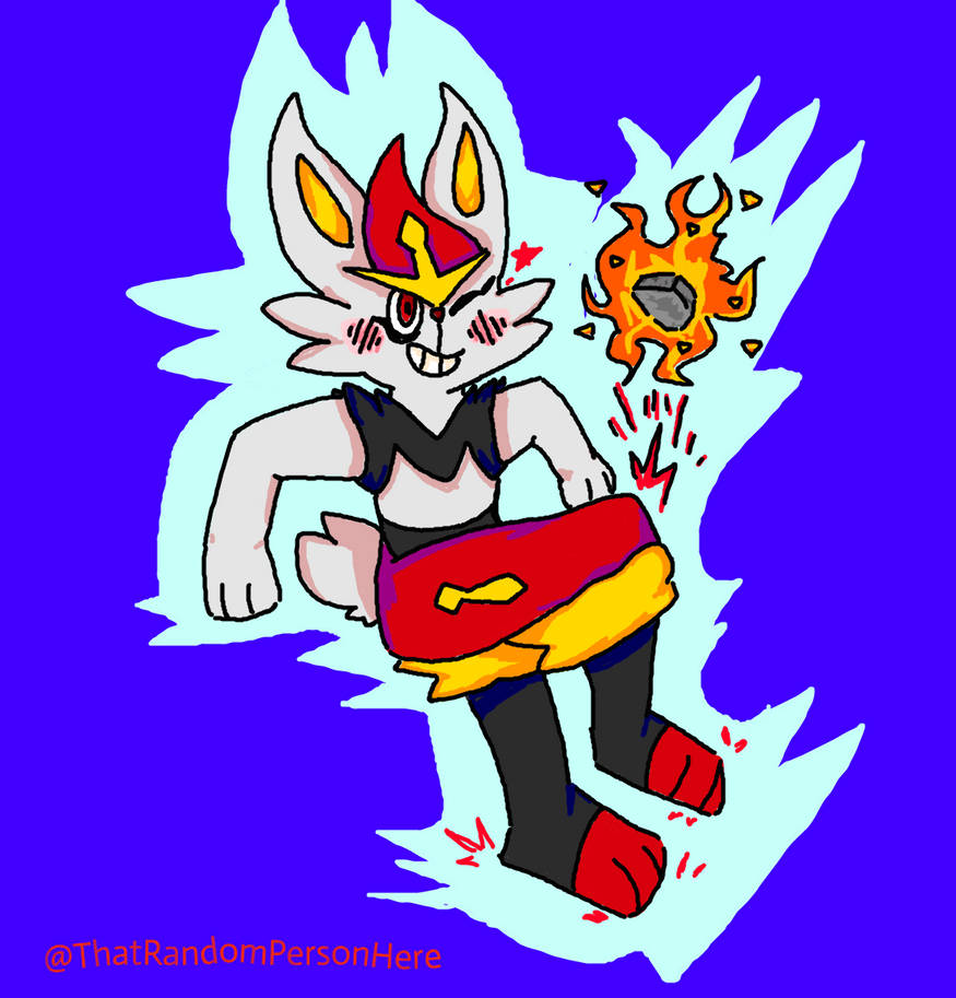 Cinderace by ThatRandomPersonHere on DeviantArt