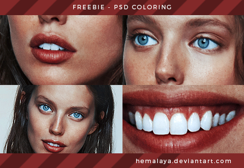 PSD COLORING #1 | Hemalaya Freebie by ihemalaya on DeviantArt