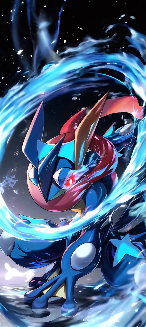 Dynamic wallpaper-Greninja by MindWallpaper on DeviantArt