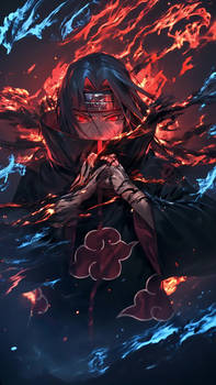 Dynamic wallpaper-Uchiha Itachi