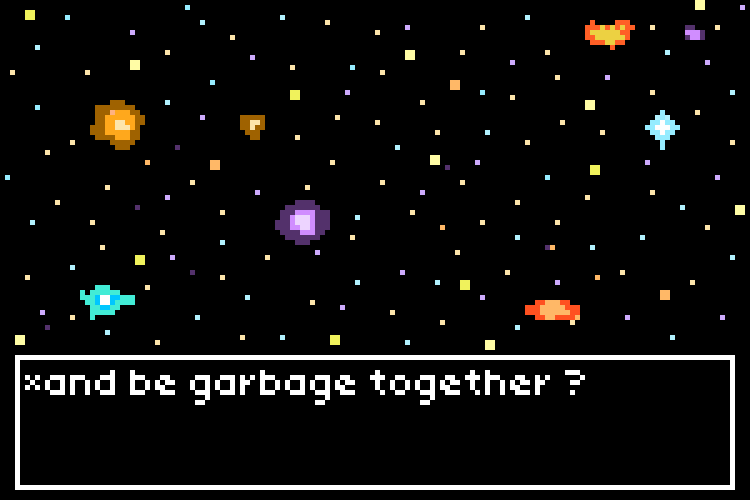 Be garbage together (GIF)