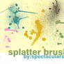 splatter brushes set 01